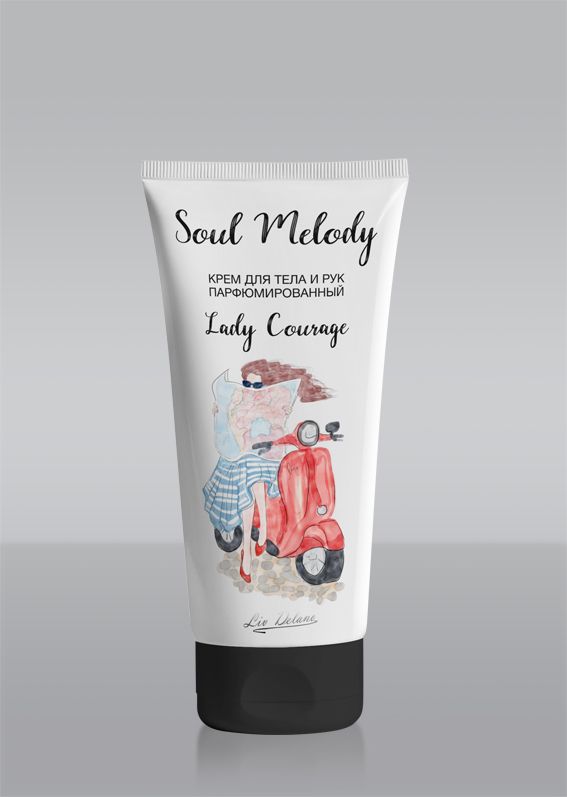 .Liv-delano Soul Melody Perfumed body and hand cream Lady Courage 200gr